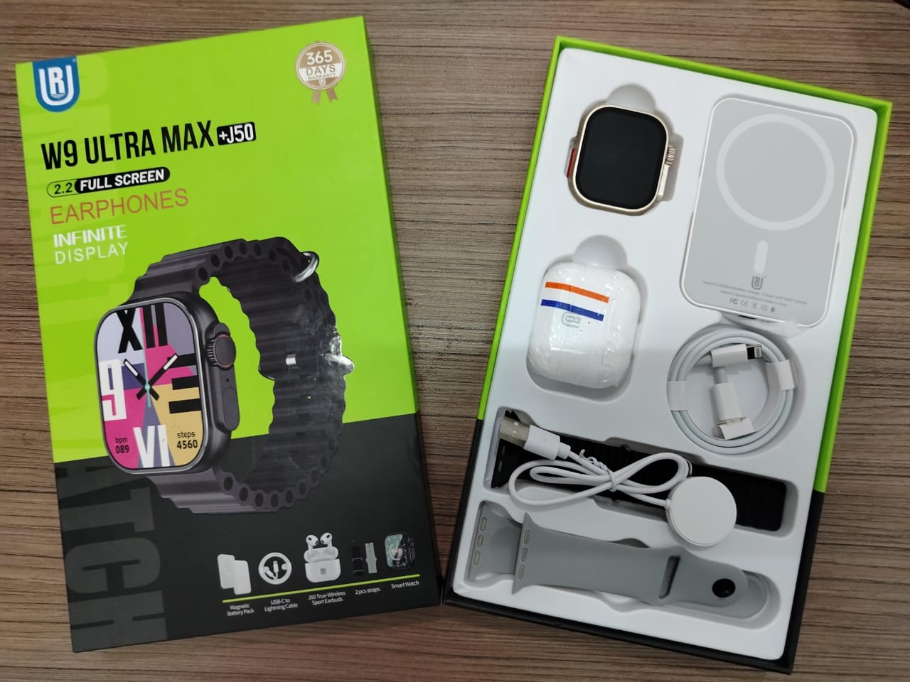 KIT SMARTWATCH ULTRA2 - 5 en 1