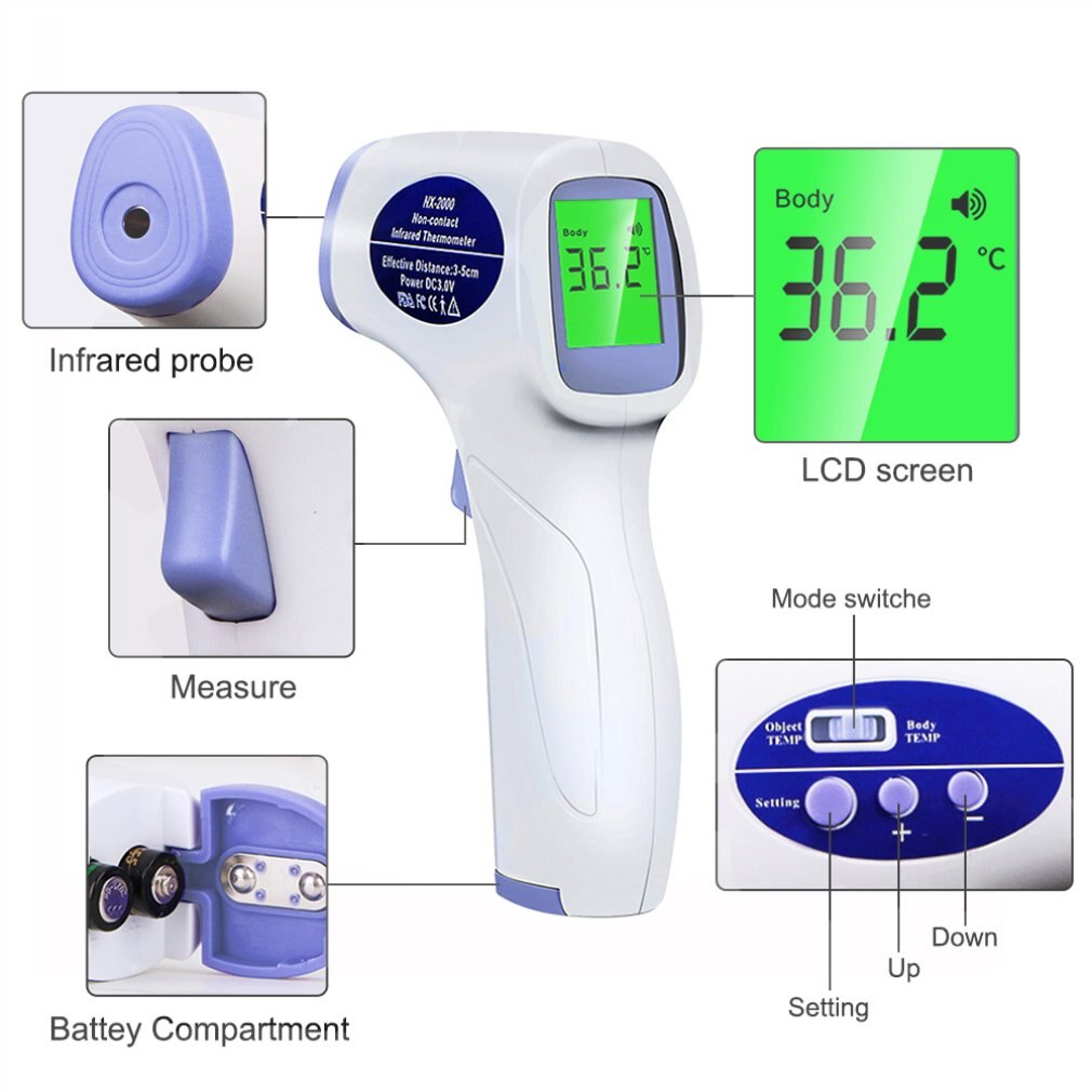 TermoGuard Pro - Termometro Digital Infrarrojo